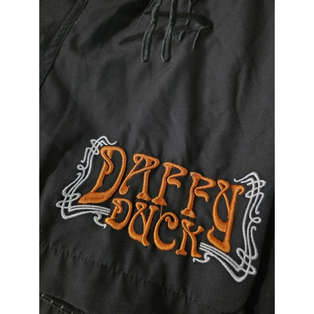 Vintage Daffy Duck X Shoe Palace Mens Shorts M Looney Tunes Black